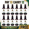 PAY 10 CARRY 12