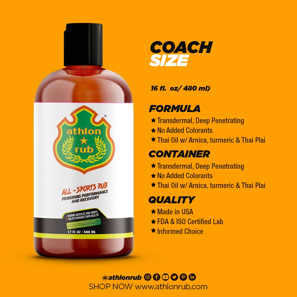 Athlon Rub – 17 oz Coach Size